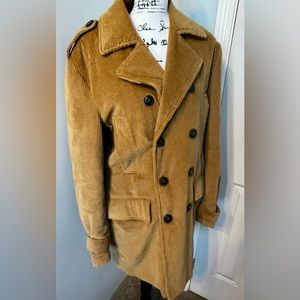 Corduroy trench coat, Zara brand medium size